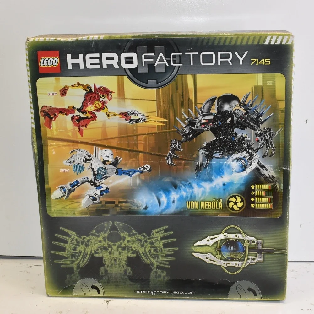 LEGO Hero Factory Von Nebula 7145 Bionicle Villain Set NEW SEALED - Picture 3 of 5